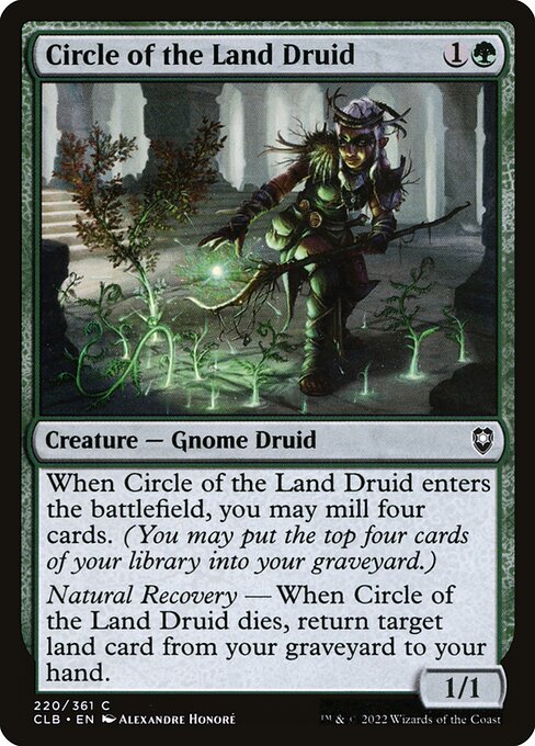 Commander Legends: Battle for Baldur's Gate - 220 - Circle of the Land Druid - Common