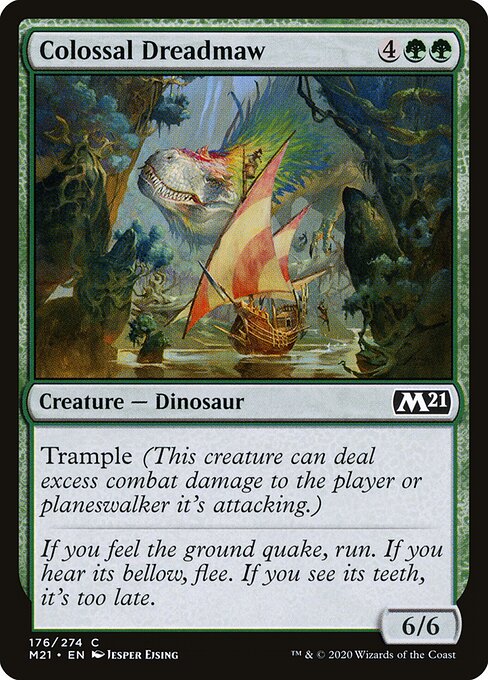 Core Set 2021 - 176 - Colossal Dreadmaw - Common