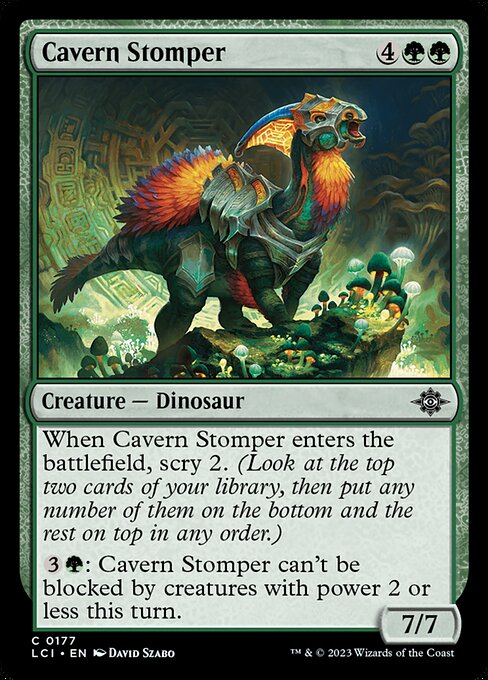 The Lost Caverns of Ixalan - 177 - Cavern Stomper - Common