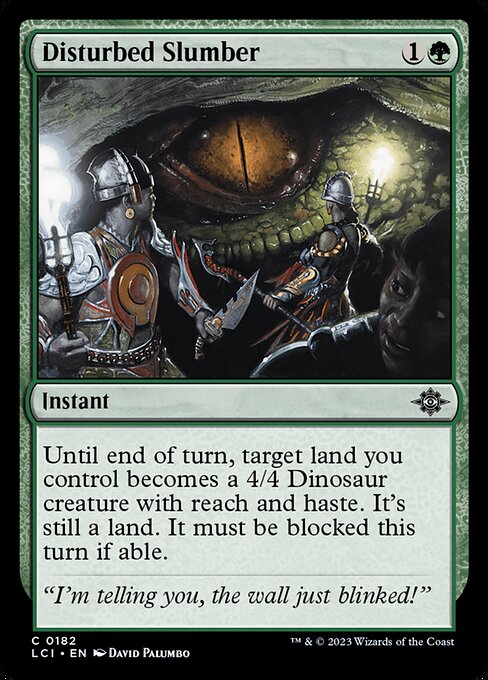 The Lost Caverns of Ixalan - 182 - Disturbed Slumber - Common