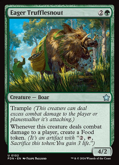 Foundations - 102 - Eager Trufflesnout - Uncommon