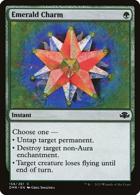 Dominaria Remastered - 158 - Emerald Charm - Common