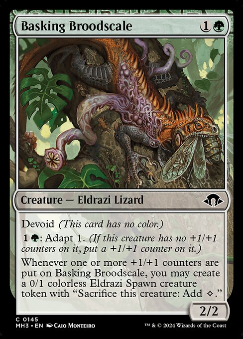Modern Horizons 3 - 145 - Basking Broodscale - Common