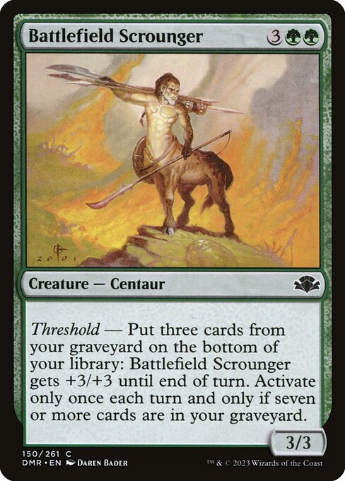 Dominaria Remastered - 150 - Battlefield Scrounger - Common