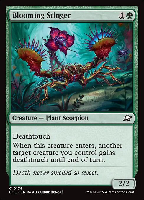 Edge of Eternities - 174 - Blooming Stinger - Common