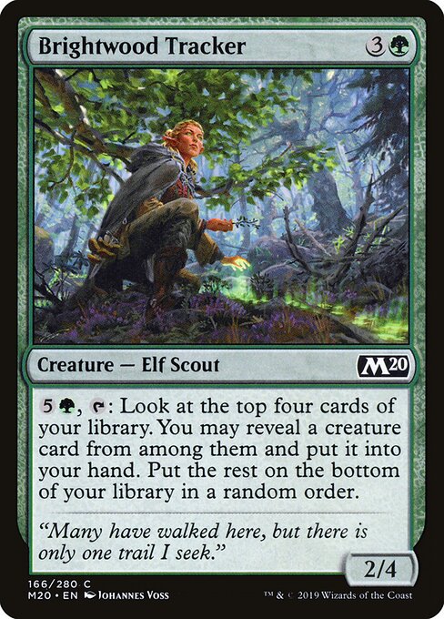 Core Set 2020 - 166 - Brightwood Tracker - Common