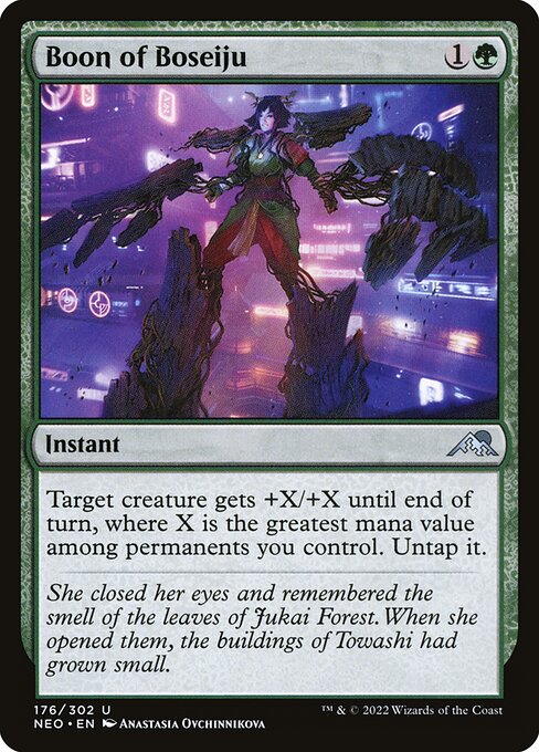 Kamigawa: Neon Dynasty - 176 - Boon of Boseiju - Uncommon