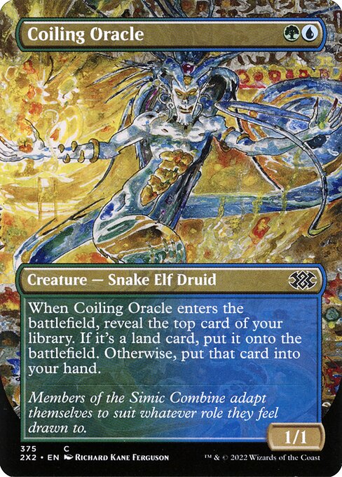 Double Masters 2022 - 375 - Coiling Oracle - Common
