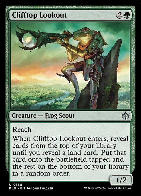 Bloomburrow - 168 - Clifftop Lookout - Uncommon