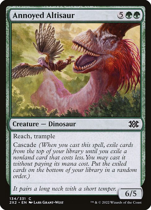 Double Masters 2022 - 134 - Annoyed Altisaur - Common