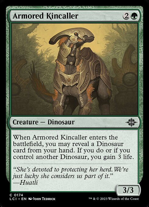 The Lost Caverns of Ixalan - 174 - Armored Kincaller - Common