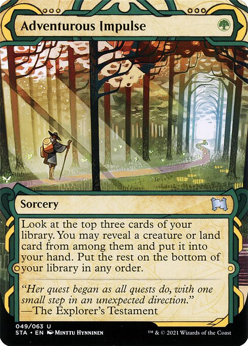 Strixhaven Mystical Archive - 49 - Adventurous Impulse - Uncommon