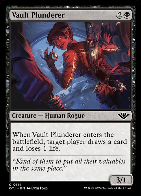 Outlaws of Thunder Junction - 114 - Vault Plunderer - Common