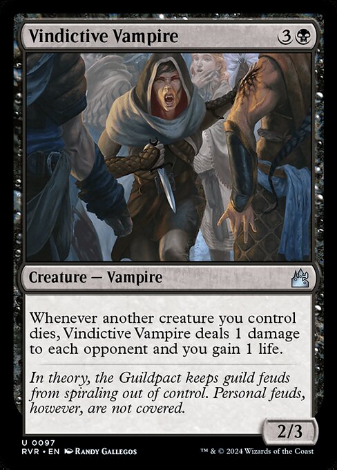 Ravnica Remastered - 97 - Vindictive Vampire - Uncommon