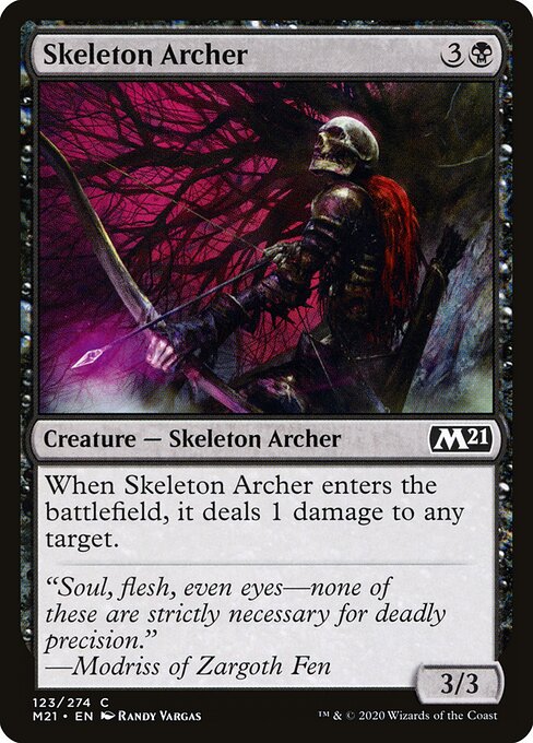Core Set 2021 - 123 - Skeleton Archer - Common