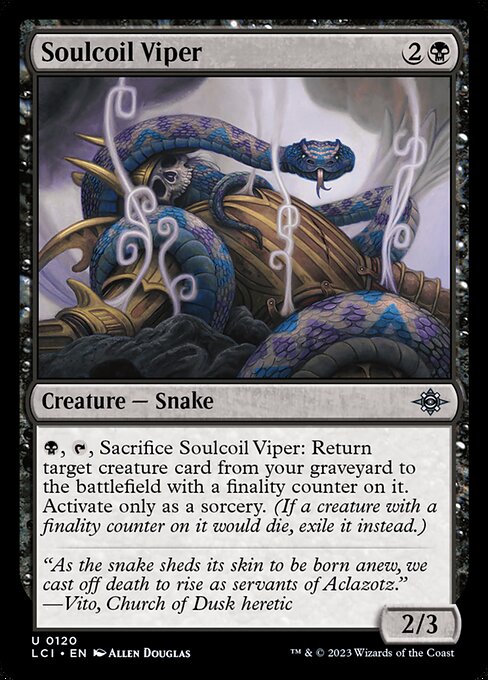 The Lost Caverns of Ixalan - 120 - Soulcoil Viper - Uncommon