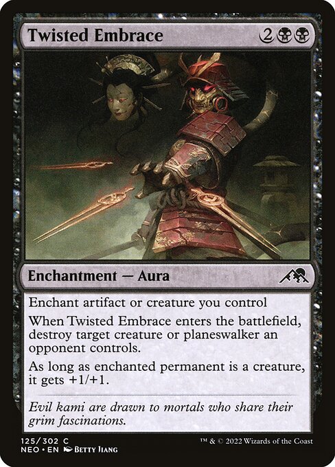 Kamigawa: Neon Dynasty - 125 - Twisted Embrace - Common