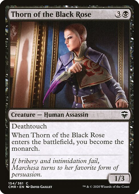 Commander Legends - 154 - Thorn of the Black Rose - Common
