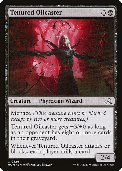 March of the Machine - 126 - Tenured Oilcaster - Common