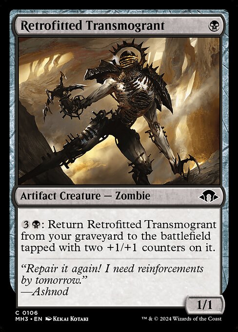 Modern Horizons 3 - 106 - Retrofitted Transmogrant - Common