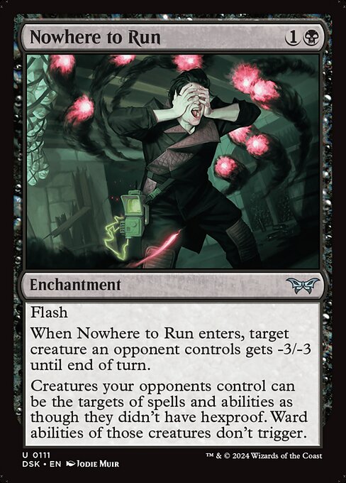 Duskmourn: House of Horror - 111 - Nowhere to Run - Uncommon