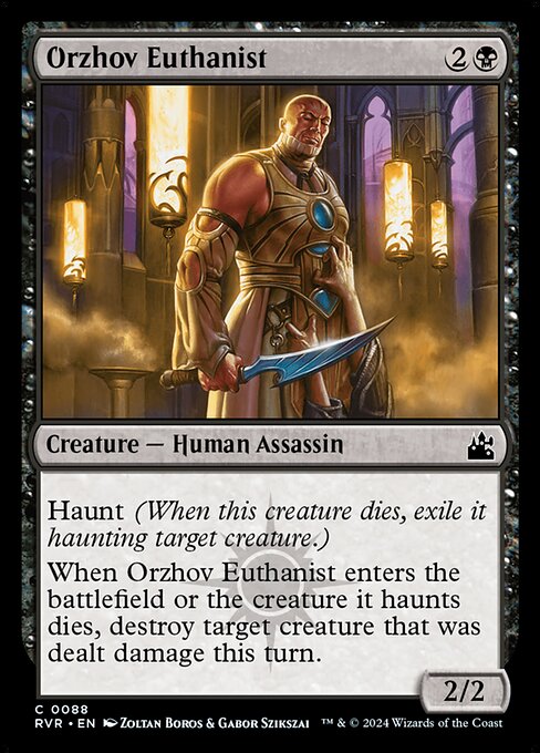 Ravnica Remastered - 88 - Orzhov Euthanist - Common