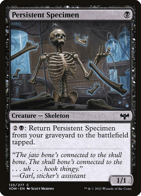 Innistrad: Crimson Vow - 125 - Persistent Specimen - Common