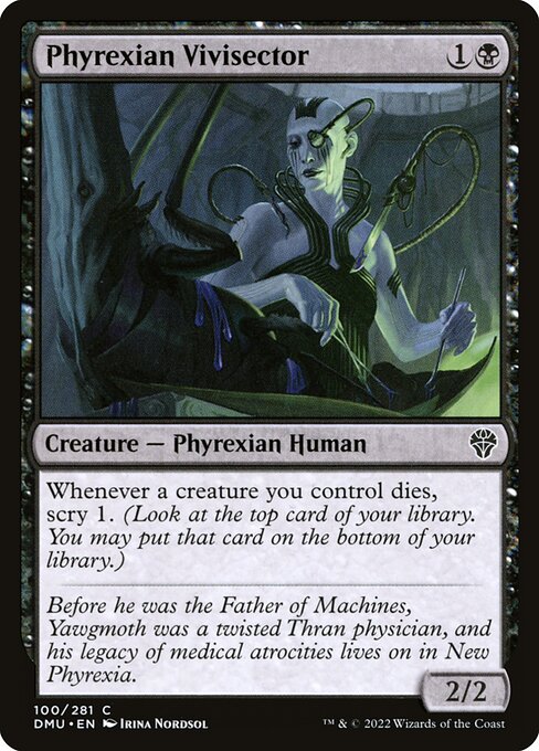 Dominaria United - 100 - Phyrexian Vivisector - Common