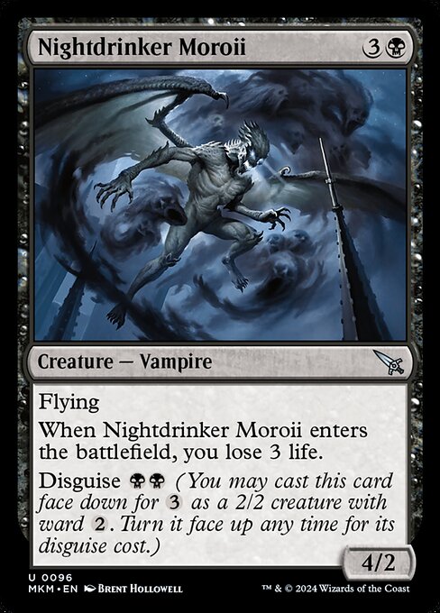 Murders at Karlov Manor - 96 - Nightdrinker Moroii - Uncommon