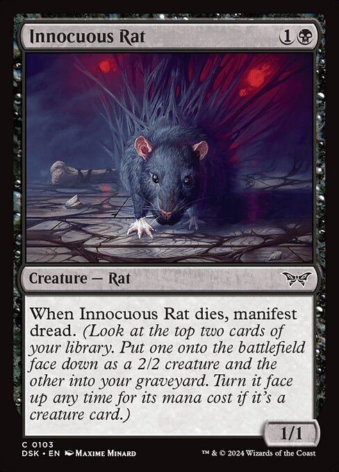 Duskmourn: House of Horror - 103 - Innocuous Rat - Common
