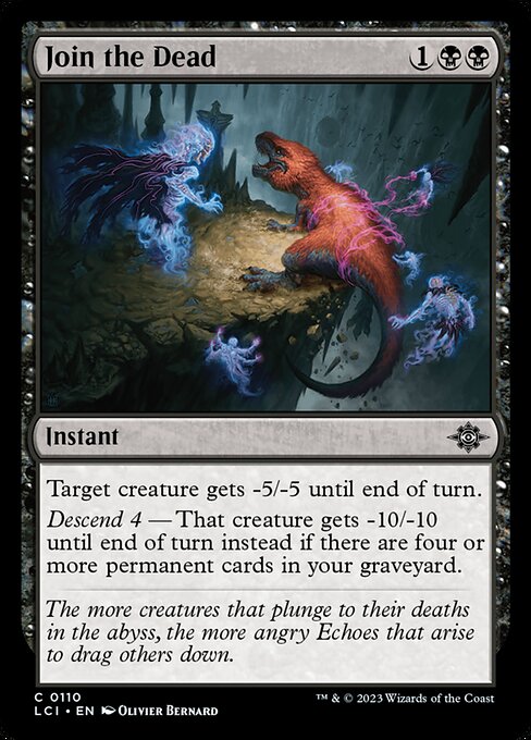 The Lost Caverns of Ixalan - 110 - Join the Dead - Common