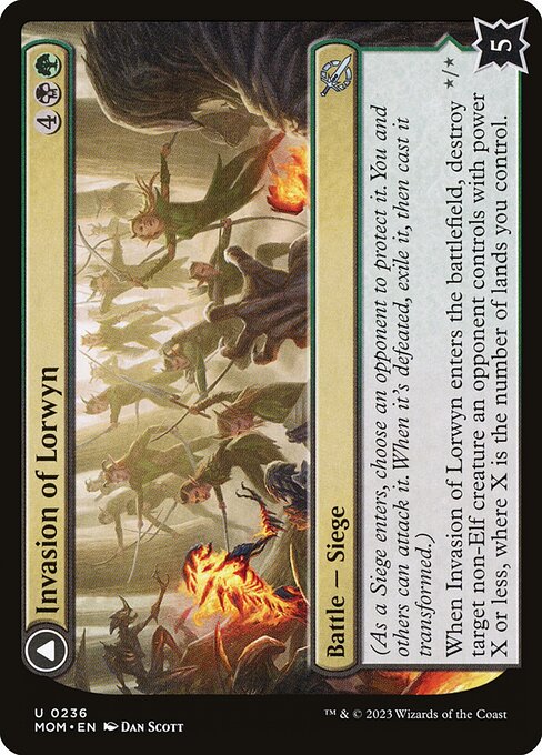 March of the Machine - 236 - Invasion of Lorwyn // Winnowing Forces - Uncommon