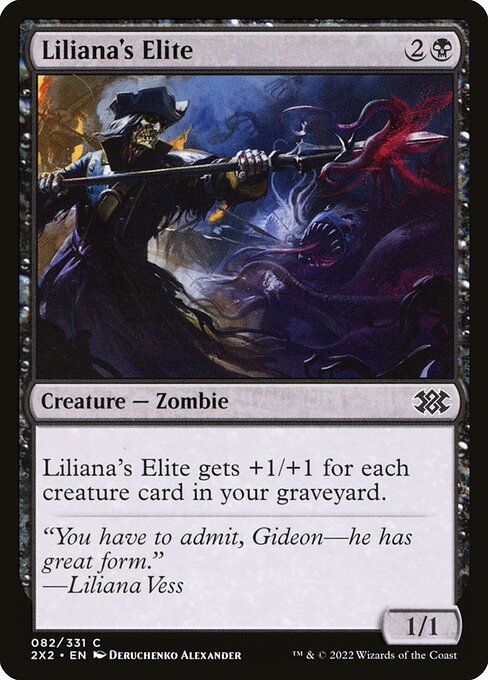 Double Masters 2022 - 82 - Liliana's Elite - Common
