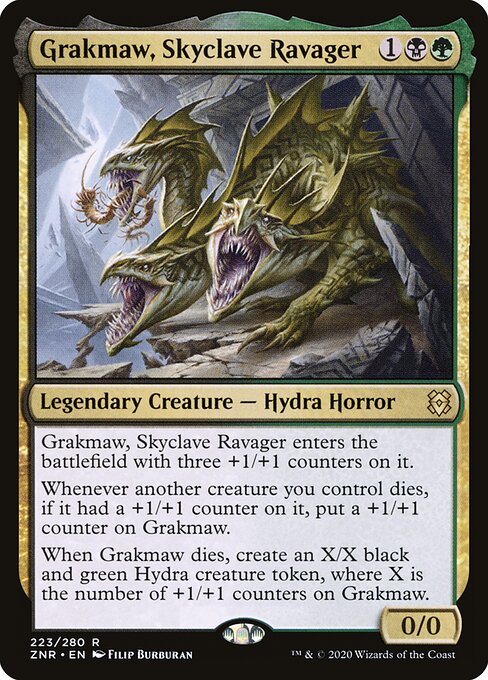 Zendikar Rising - 223 - Grakmaw, Skyclave Ravager - Rare