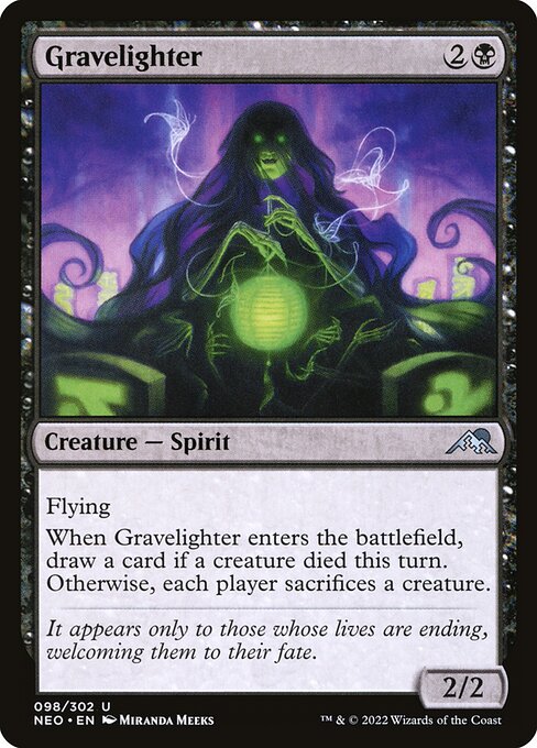Kamigawa: Neon Dynasty - 98 - Gravelighter - Uncommon