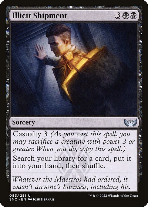 Streets of New Capenna - 83 - Illicit Shipment - Uncommon