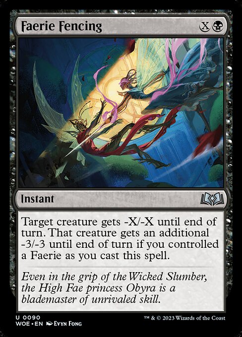 Wilds of Eldraine - 90 - Faerie Fencing - Uncommon