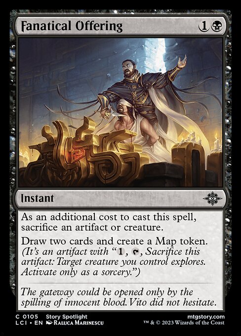The Lost Caverns of Ixalan - 105 - Fanatical Offering - Common
