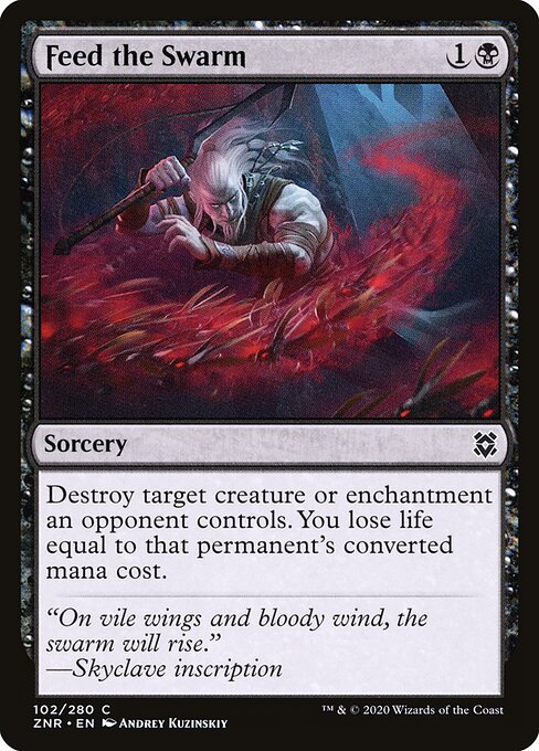 Zendikar Rising - 102 - Feed the Swarm - Common
