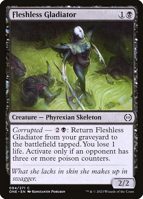 Phyrexia: All Will Be One - 94 - Fleshless Gladiator - Common