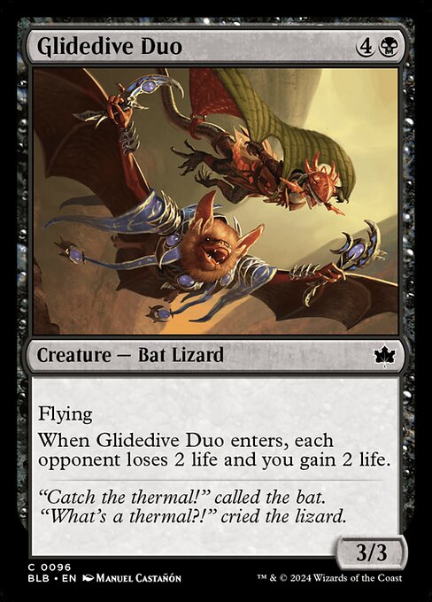 Bloomburrow - 96 - Glidedive Duo - Common