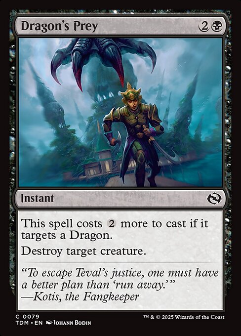 Tarkir: Dragonstorm - 79 - Dragon's Prey - Common