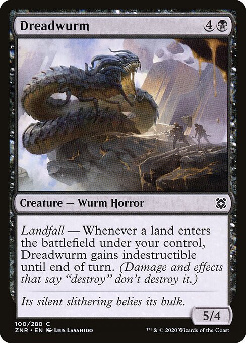 Zendikar Rising - 100 - Dreadwurm - Common