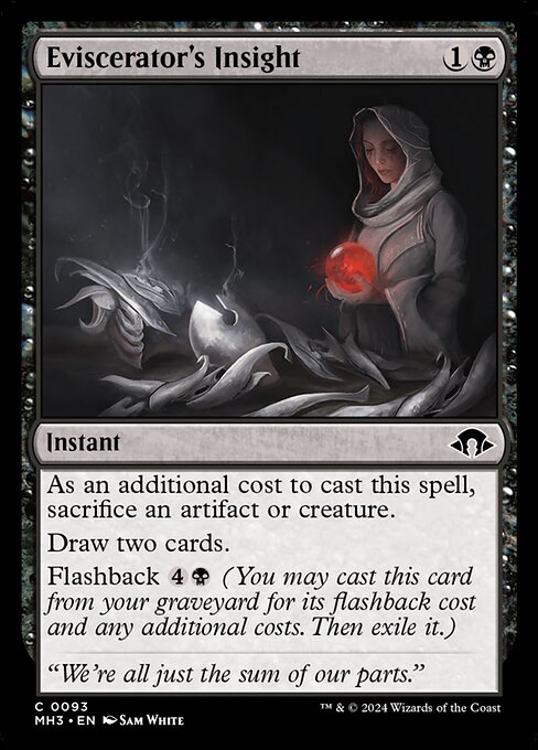 Modern Horizons 3 - 93 - Eviscerator's Insight - Common
