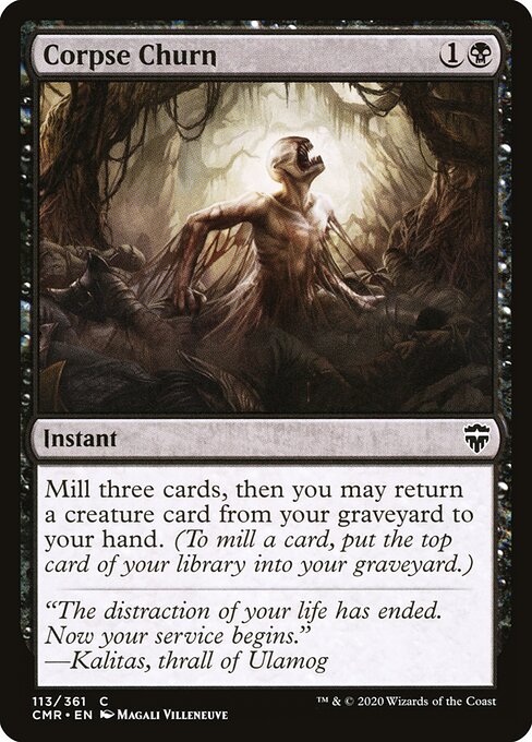 Commander Legends - 113 - Corpse Churn - Common