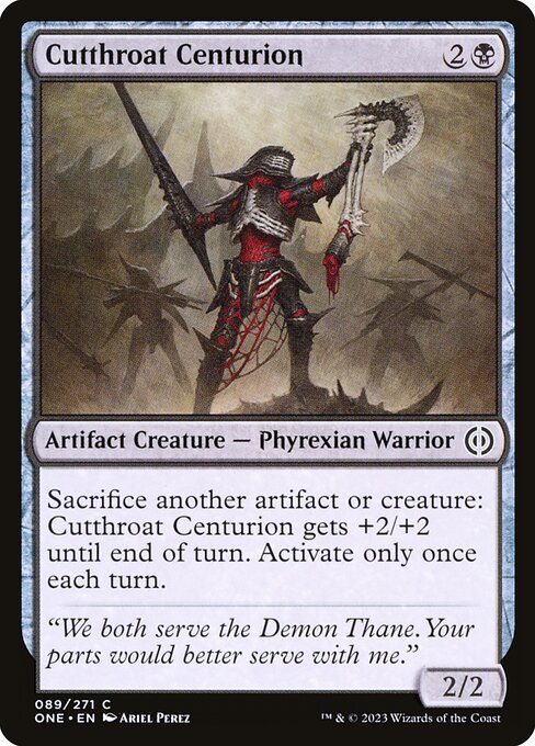 Phyrexia: All Will Be One - 89 - Cutthroat Centurion - Common