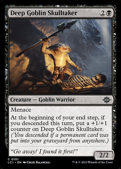 The Lost Caverns of Ixalan - 101 - Deep Goblin Skulltaker - Common