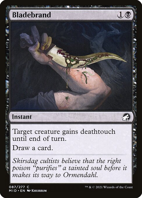 Innistrad: Midnight Hunt - 87 - Bladebrand - Common