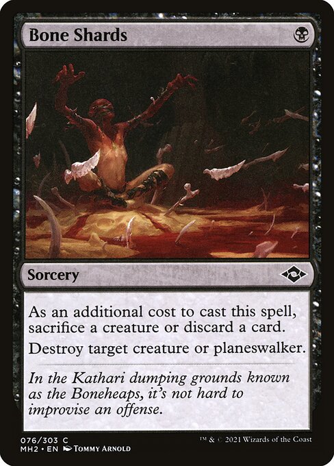 Modern Horizons 2 - 76 - Bone Shards - Common