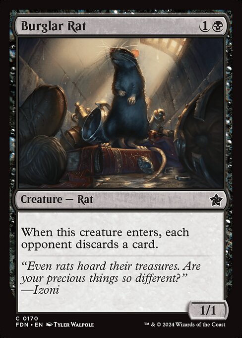 Foundations - 170 - Burglar Rat - Common